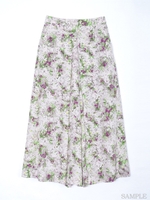 ヴィンテージフラワースカーチョ/ベビーピンク