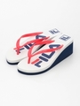 【FILA】厚底ビーチサンダル/ホワイト