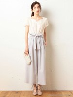 フェミニンプチフォーマルコンビネゾン/アイボリー