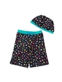 SWIM SHORTS RAINBOW STAR/BLACK