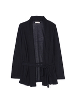 ＭＶＳガーゼ天竺カーディガン/ネイビー(120)