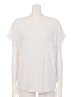 オープンシルエットT/White