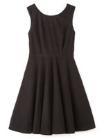 キモウバックリボンワンピ/ブラウン