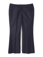 センタープレスフレアパンツ/グレー(020)