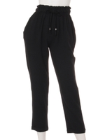 【mystic】シンプルイージーパンツ/ブラック