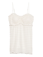 シャーリングカップインキャミソール/BLU