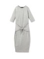JET JohnEshaya 5分袖ジャージワンピース/グレー(812)