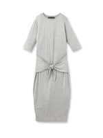 JET JohnEshaya 5分袖ジャージワンピース/グレー(812)