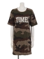 TIME LONG CAMO TEE/CAMO