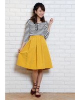 グログランタックスカート/ラベンダー