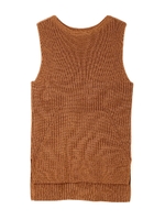 ノースリーブニット/ベージュ(045)