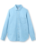 ヴィンテージデニムシャツ/サックス(090)