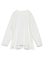 圧縮ウールセットアッププルオーバー/WHT