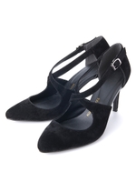 ＰＪ／クロスパンプ/ブラック