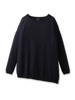 [S]Aラインハイゲージニット/ホワイト(001)