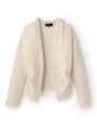 ラメ混ニットカーディガン/ナチュラル(550)