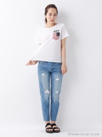 【売り切れ次第終了!!】星条旗ポケット/T/オフホワイト