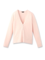 【VERY4月号掲載】V開きニットカーディガン/ベビーピンク(071)