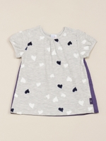 【OUTLET】ハートパイルJQチュニック/オフホワイト