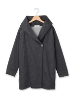 ボリュームカーディガン/チャコールグレー(014)