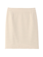 [L]ステッチクロススカート/ベージュ(452)