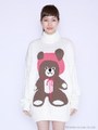 i am a bear knit dress/WHITE