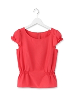 ウエストシャーリングブラウス/オフホワイト(003)