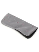 ジャガード メガネケース/ボルドー(564)