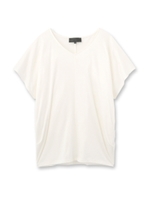 [L]サイドタックカットソー/オフホワイト(003)