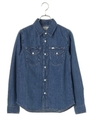 【Lee×earth】ワークデニムシャツ/ライトインディゴ