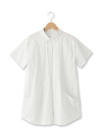 パッチワークオーバーブラウス/ネイビー(293)