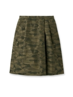 [S]ルルタフタスカート/カーキ(427)