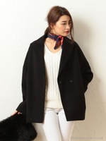 コクーンジャケット/ブラック