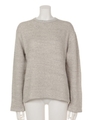 【BED&BREAKFAST】RAFFY TOP Pullover/CHARCOAL