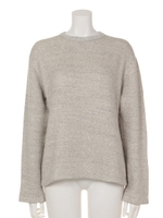 【BED&BREAKFAST】RAFFY TOP Pullover/CHARCOAL