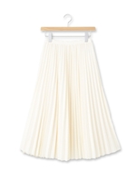 ピーチプリーツスカート/ホワイト系(002)