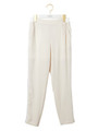 【emmi atelier】サイドニットラインパンツ/WHT