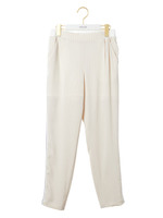 【emmi atelier】サイドニットラインパンツ/WHT