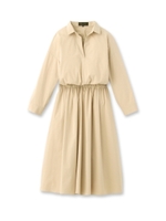 【VERY4月号掲載】[L]エフォートレスシャツワンピース/ベージュ(052)