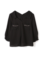 OFF NECK SKIPPER/ブラック(010)