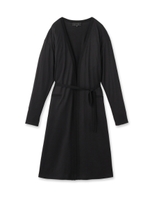 [L]コートライクノーボタンロングカーディガン/グレー(012)