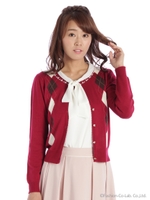 レースボウタイBLアーガイルC/D E/S/rピンク