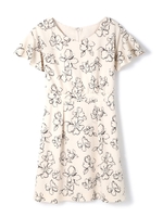 オータムフラワープリントワンピース/ピンク(090)