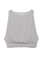 【emmi yoga】スムースタンクトップ/NVY