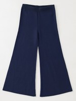 ウールカシミアニットガウチョパンツ/GRAY