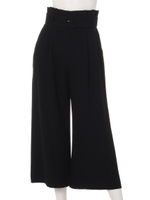 ベルト付ワイドパンツ(追加生産)/キャメル