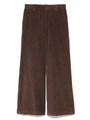 コーデュロイワイドパンツ/CHOCO
