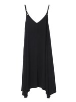 イレギュラーヘムキャミワンピース/ブラック