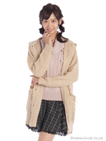 リボンケーブルロングパーカー/キナリ