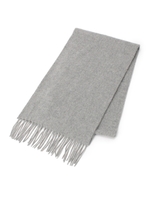 JOHNSTONS カシミヤマフラー/ダークグレー(117)